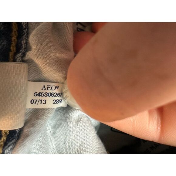 American Eagle Relaxed Straight Jean Size 30 - Picture 7 of 7
